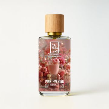 The Dua Brand Pink Evening fragrance bottle