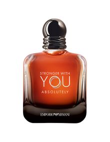Emporio Armani Stronger With You Absolutely — bottle on a white background