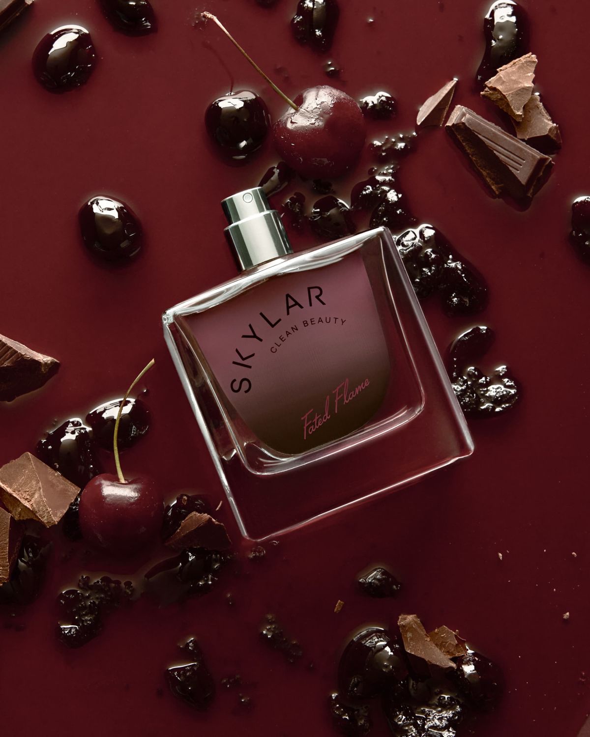 Skylar Fated Flame 2026 fragrance bottle