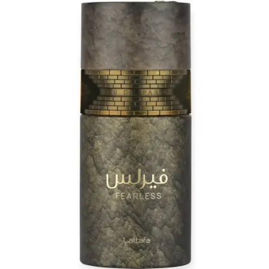 Lattafa Fearless 2026 fragrance bottle