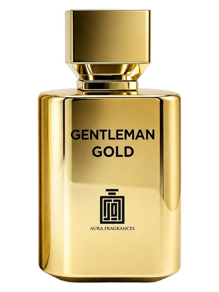 Aura Fragrances Gentleman Gold 2026 fragrance bottle