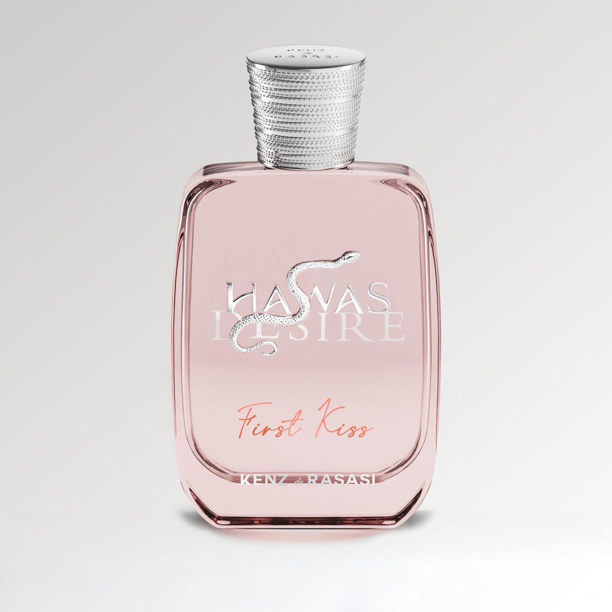 Rasasi Hawas Desire First Kiss 2026 fragrance bottle