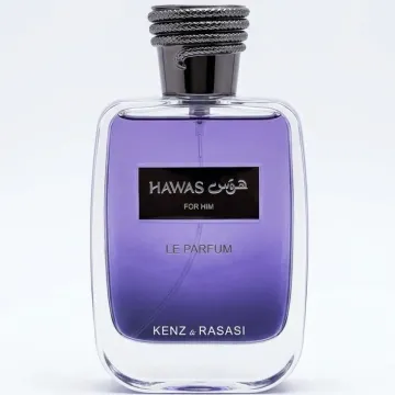 Rasasi Hawas For Him Le Parfum 2026 fragrance bottle