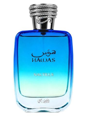 Rasasi Hawas Nautilus fragrance bottle