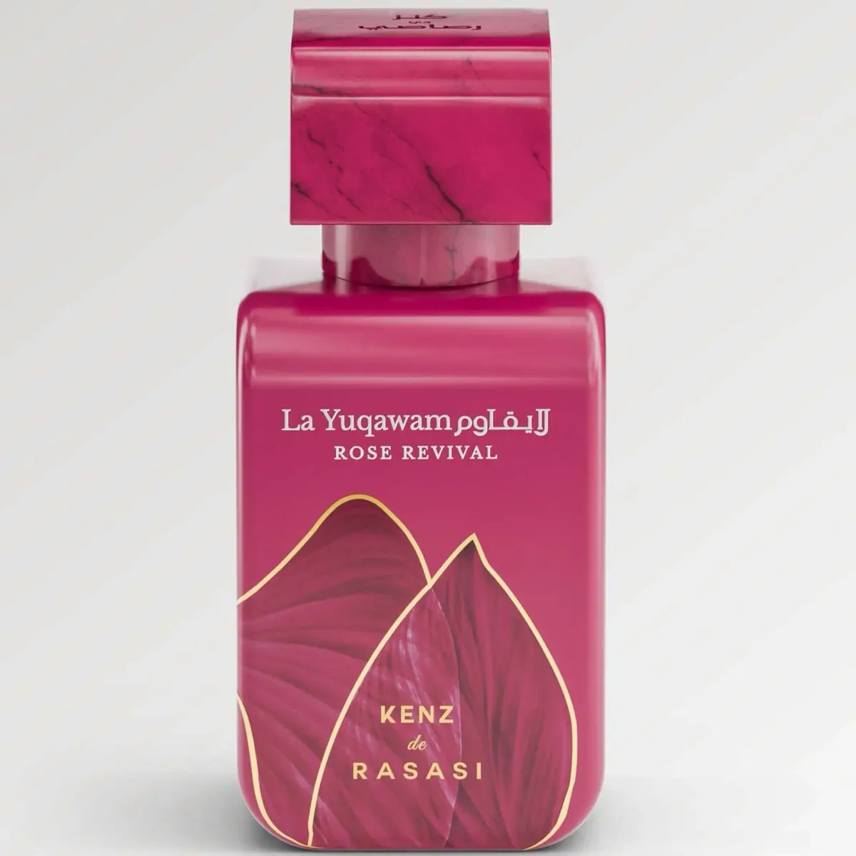 Rasasi La Yuqawam Rose Revival 2026 fragrance bottle