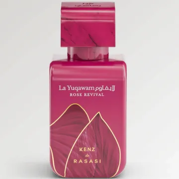 Rasasi La Yuqawam Rose Revival 2026 fragrance bottle