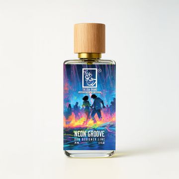 The Dua Brand Neon Groove 2026 fragrance bottle