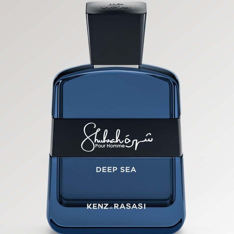 Rasasi Shuhrah Deep Sea 2026 fragrance bottle