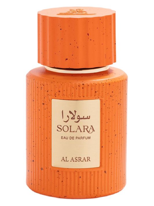 Al Asrar Solara 2026 fragrance bottle