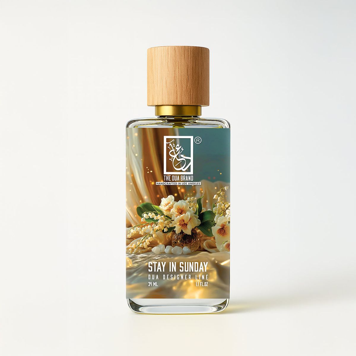 The Dua Brand Stay In Sunday 2026 fragrance bottle