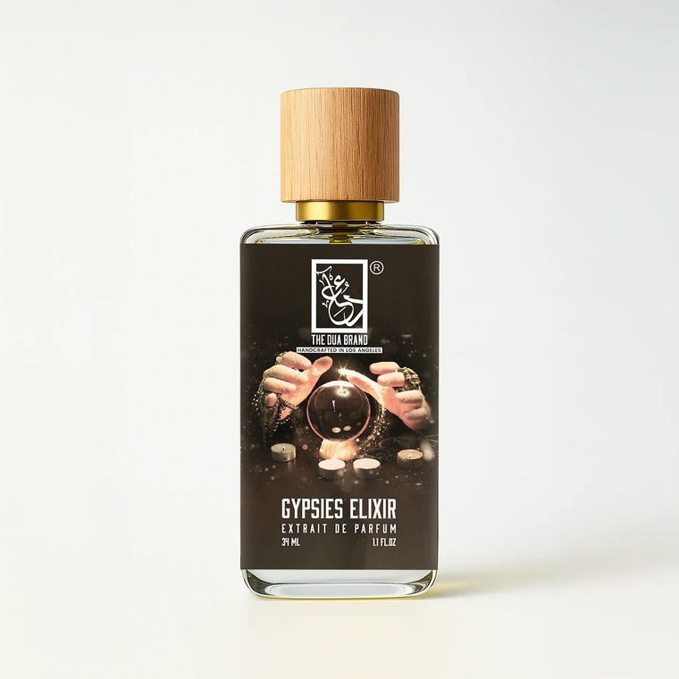 The Dua Brand Gypsies Elixir Extrait de Parfum fragrance bottle