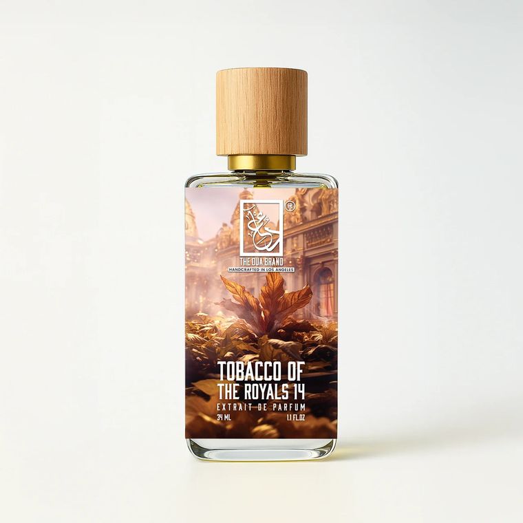 The Dua Brand Tobacco Of The Royals 14 2024 fragrance bottle