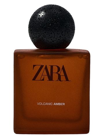 Zara Volcanic Amber 2026 fragrance bottle