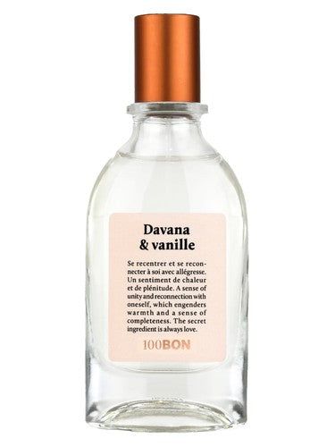 100 Bon Davana & Vanille fragrance bottle