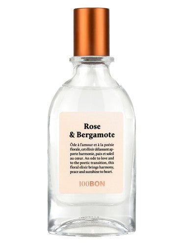 100 Bon Rose & Bergamote fragrance bottle