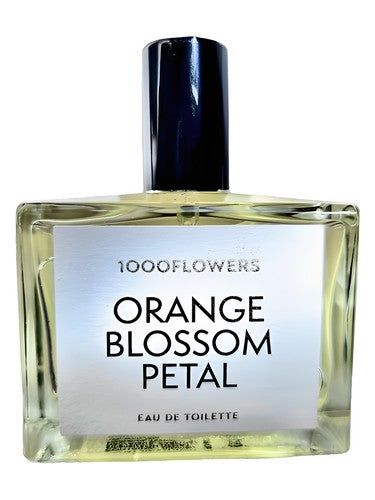 1000 Flowers Orange Blossom Petal fragrance bottle