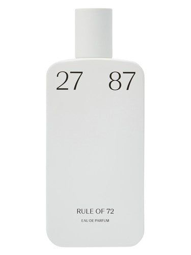 27 87 Rule of 72 fragrance bottle