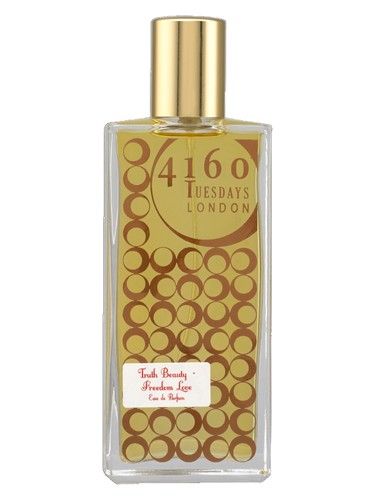 4160 Tuesdays Truth Beauty Freedom Love fragrance bottle