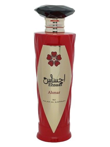 Aalam Al Zaafran Ehsaas Ahmar fragrance bottle