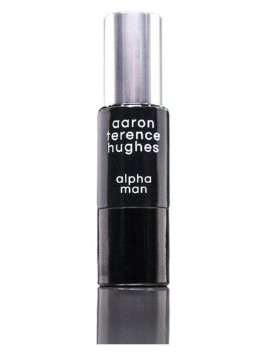 Aaron Terence Hughes Alpha Man fragrance bottle