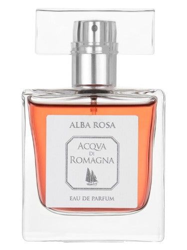 Acqva di Romagna Alba Rosa fragrance bottle