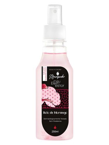 Água de Cheiro Meu Bem Estar Moranguinho Bolo de Morango fragrance bottle