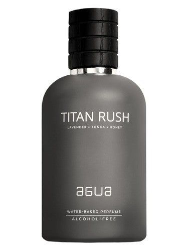 Agua Titan Rush fragrance bottle