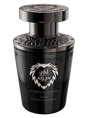 Al Haramain Perfumes Azlan Oud Charcoal Edition fragrance bottle