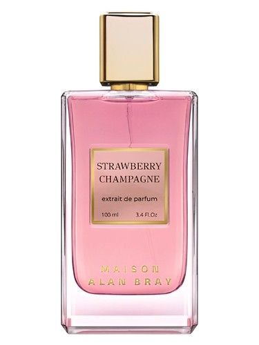 Alan Bray Strawberry Champagne fragrance bottle