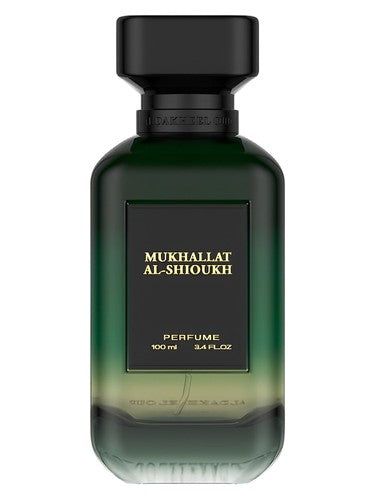 Aldakheel Oud Mukhallat Al-Shioukh fragrance bottle