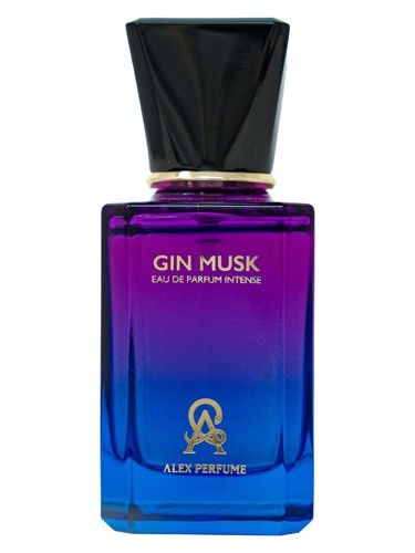 Alex Perfume Gin Musk fragrance bottle