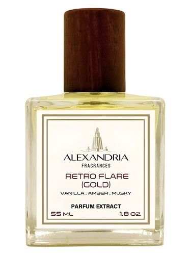 Alexandria Fragrances Retro Flare (Gold) fragrance bottle