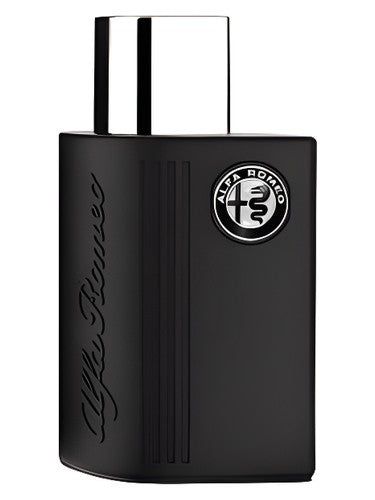 Alfa Romeo Perfumes Black fragrance bottle