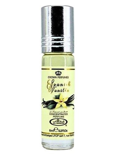 ALREHAB PERFUMES Spanish Vanilla Concentrated Perfume Oil fragrance bottle