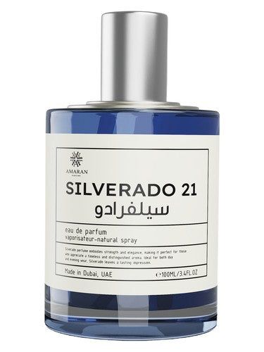 Amaran Silverado 21 fragrance bottle