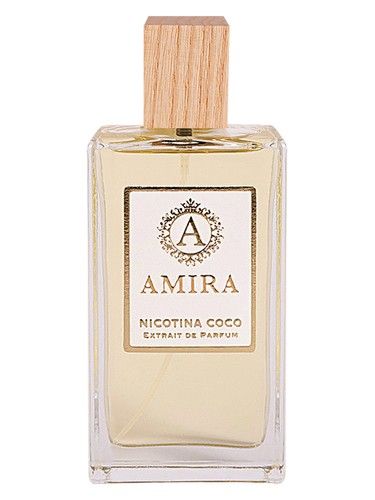 Amira Parfums Nicotina Coco fragrance bottle