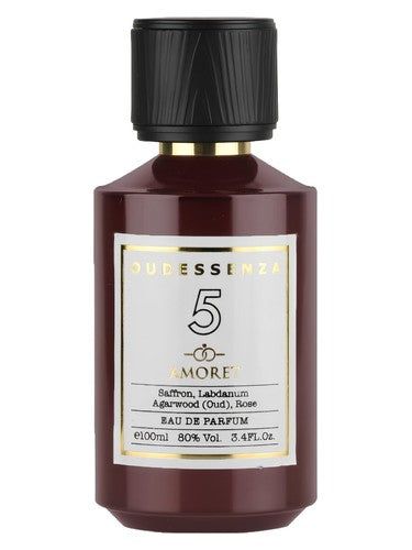 Amoret No.5 Oud Essenza fragrance bottle
