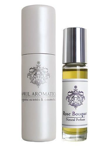 April Aromatics Rose Bouquet Oil Perfume fragrance bottle