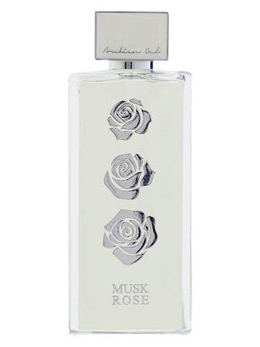 Arabian Oud Musk Rose fragrance bottle