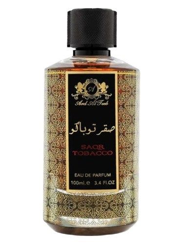 Ard al Teeb Saqr Tobacco fragrance bottle