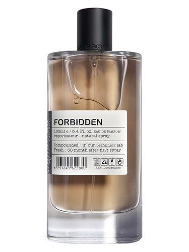 ARO-FAC Aroma Factory FORBIDDEN fragrance bottle