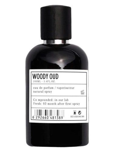 ARO-FAC Aroma Factory Woody Oud fragrance bottle