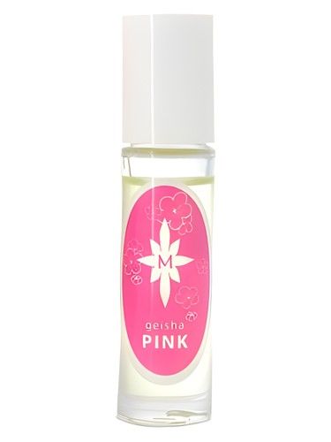 Aroma M Geisha Pink Roll-On Perfume Oil fragrance bottle