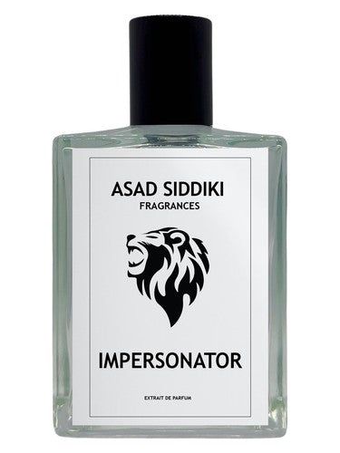 Asad Siddiki Impersonator fragrance bottle