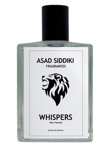 Asad Siddiki Whispers fragrance bottle