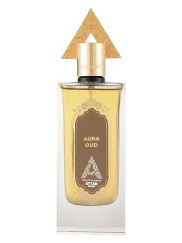Attar de Astana Aura Oud fragrance bottle