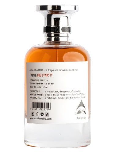 Aura de Arabia Oud Dynasty fragrance bottle