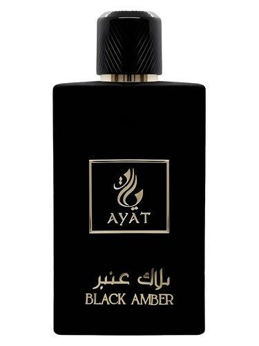Ayat Perfumes Black Amber fragrance bottle