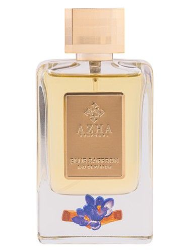 Azha Perfumes Blue Saffron fragrance bottle