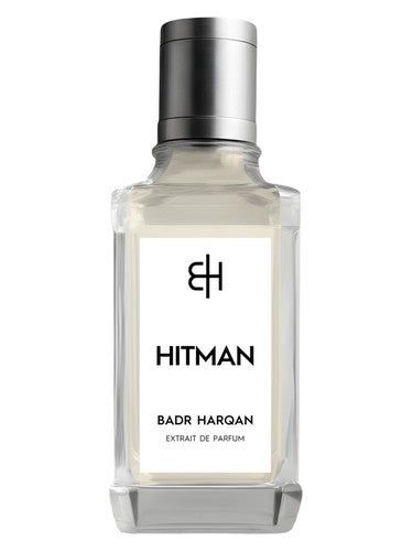 Badr Harqan Hitman fragrance bottle
